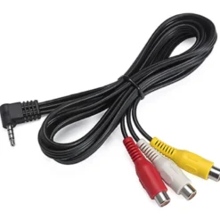 3.5mm till 3 RCA AV-kabel