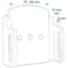 Mobilhållare iPhone 6/7/8/X För Skal