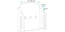 Mobilhållare iPhone 6/7/8/X För Skal