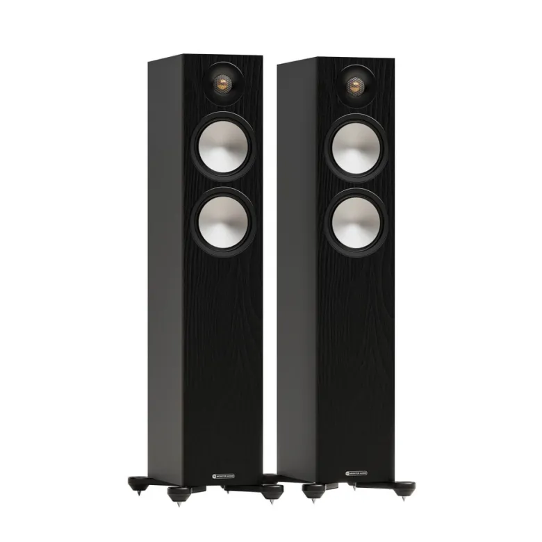 Monitor Audio Bronze 300 7G golvhögtalare, svart par