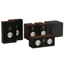 Monitor Audio Bronze 50 7G 5.1 högtalarpaket, valnöt