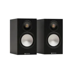 Monitor Audio Bronze 50 7G i svart med Custom Design-stativ, 61cm