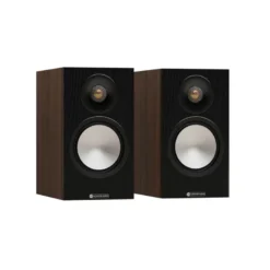 Monitor Audio Bronze 50 7G i valnöt med Custom Design-högtalarstativ, 61cm