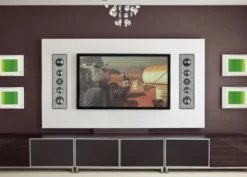 Monitor Audio CP-IW460X inbyggnadshögtalare för vägg med backbox, styck