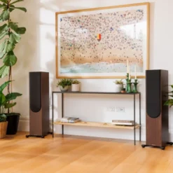Monitor Audio Silver 500 8G golvhögtalare, valnöt par