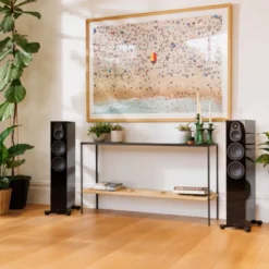 Monitor Audio Silver 300 8G golvhögtalare, svart par