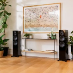 Monitor Audio Silver 500 8G golvhögtalare, svart par