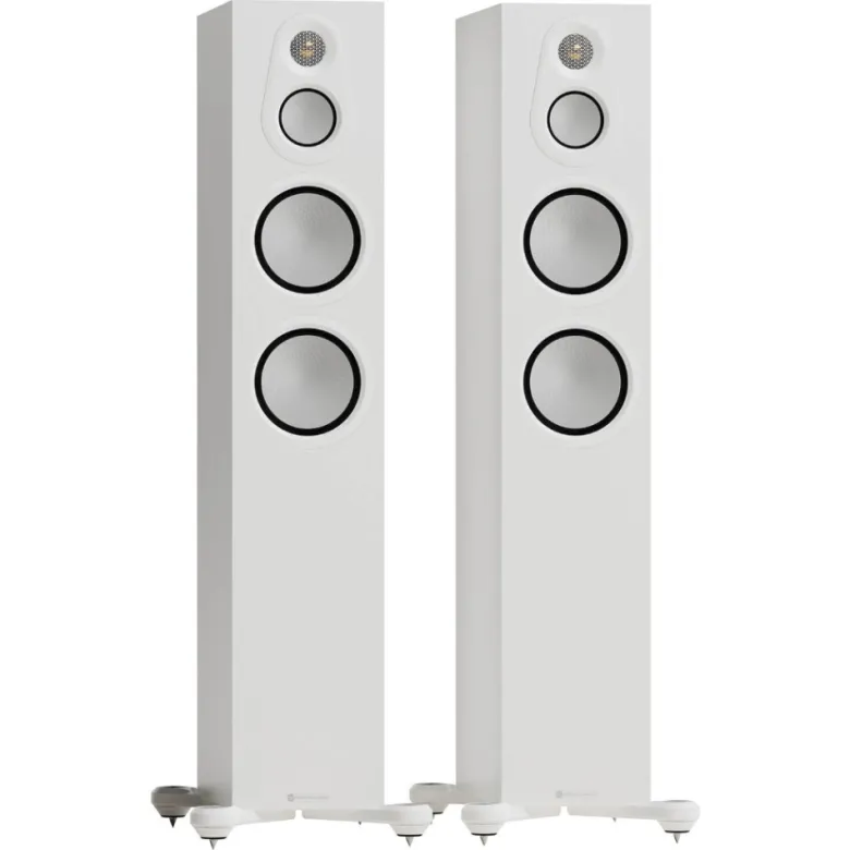 Monitor Audio Silver 300 8G golvhögtalare, vitt par