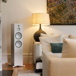Monitor Audio Silver 500 8G golvhögtalare, vitt par