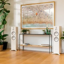 Monitor Audio Silver 500 8G golvhögtalare, vitt par