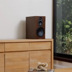 Monitor Audio Silver 100 8G stativhögtalare, valnöt par