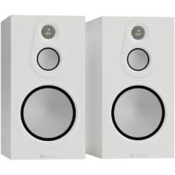 Monitor Audio Silver 100 8G stativhögtalare, vitt par