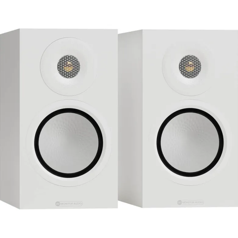 Monitor Audio Silver 50 8G stativhögtalare, vitt par