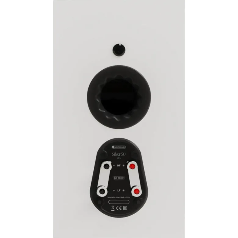 Monitor Audio Silver 50 8G stativhögtalare, vitt par