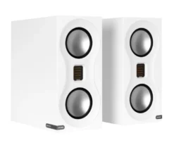 Monitor Audio Studio, stativhögtalare vitt par, demovara