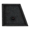 Montera baslåda-kit, omonterad sluten 1x10" baslåda från Auto-Connect