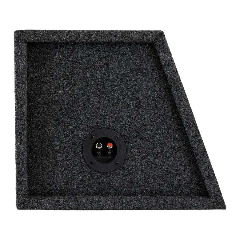 Montera baslåda-kit, omonterad sluten 1x10" baslåda från Auto-Connect
