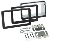 Monteringsram 2-DIN Alfa 159/Brera/Spider, svart