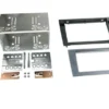 Monteringsram 2-DIN Audi A4/Seat Exeo, antracit