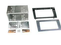 Monteringsram 2-DIN Audi A4/Seat Exeo, antracit