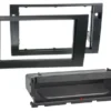 Monteringsram 2-DIN Audi A4/Seat Exeo, svart