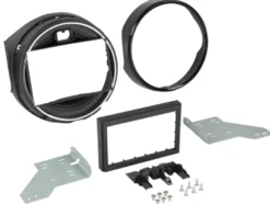Monteringsram 2-DIN BMW Mini, svart