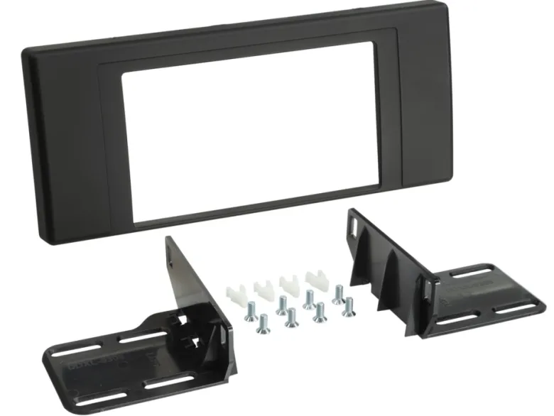 Monteringsram 2-DIN BMW X5 E53, svart