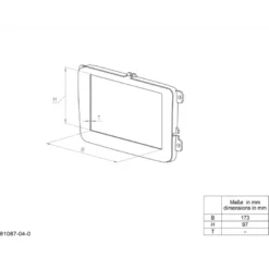 Monteringsram 2-din Chevrolet Corvette, uplander, Hummer H3 05-