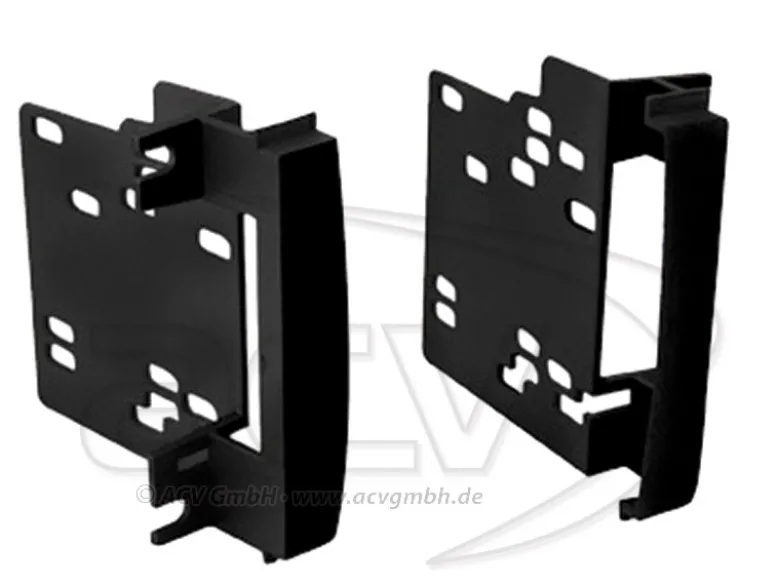Monteringsram 2-din Chrysler/Dodge 07-