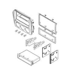Monteringsram 1-din/2-din MX5 2009-