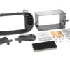 Monteringsram 2-DIN Fiat 500, matt svart