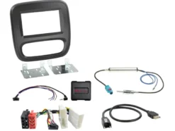 Monteringsram 2-DIN Fiat/Nissan/Opel/Renault
