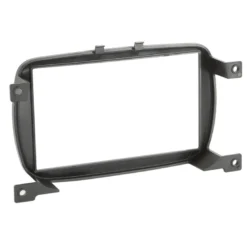 Monteringsram 2-DIN Fiat 500, piano black