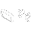 Monteringsram 2-DIN Fiat 500X, svart