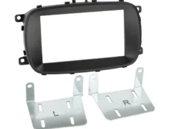 Monteringsram 2-DIN Fiat 500X, svart