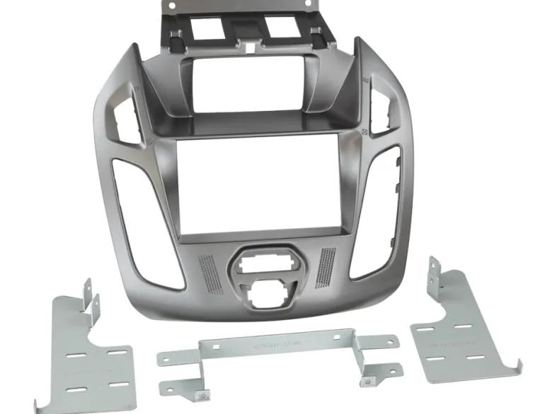 Monteringsram 2-DIN Ford Connect, phoenixsilver