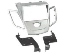 Monteringsram 2-DIN Ford Fiesta, silver