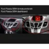 Monteringsram 2-DIN Ford Fiesta, silver