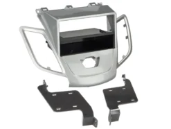 Monteringsram 2-DIN Ford Fiesta, silver