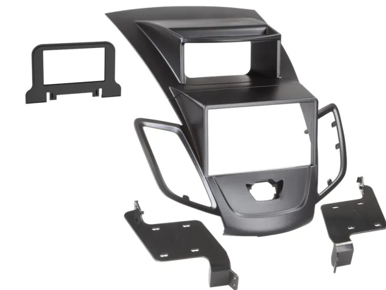 Monteringsram 2-DIN Ford Fiesta, svart