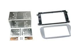 Monteringsram 2-DIN Ford, silver