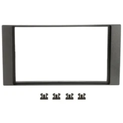 Monteringsram 2-DIN Ford, svart
