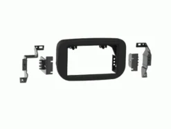 Monteringsram 2-DIN Ford Transit, matt svart