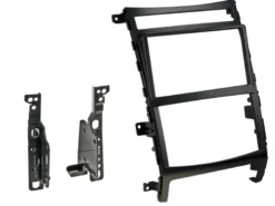 Monteringsram 2-din Hyundai ix55 09-, veracrus 06- svart