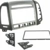 Monteringsram 2-din Hyundai Santa Fe 2011- Grå