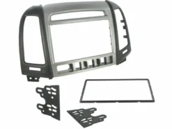 Monteringsram 2-din Hyundai Santa Fe 2011- Grå