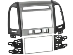 Monteringsram 2-DIN Hyundai Santa Fe, svart