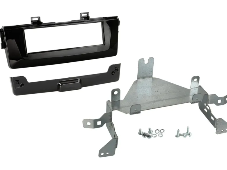 Monteringsram 1-DIN Kia Picanto 2017-2021, piano black