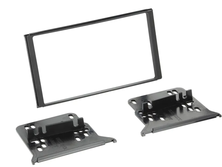 Monteringsram 2-DIN Kia Sorento, svart