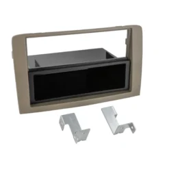 Monteringsram 2-DIN Lancia Musa, anthracit